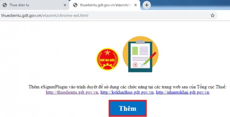 Lỗi không cài đặt được chữ ký điện tử trên Google Chrome