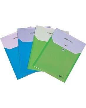 Túi khuy dây dọc Deli nhiều màu A4