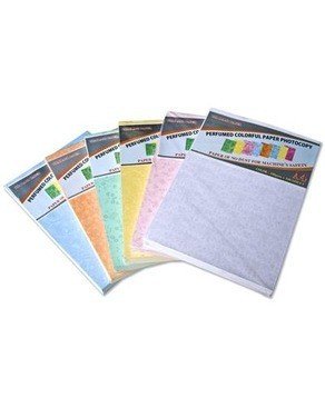 Giấy dính (đề can) A4 UNC màu xanh