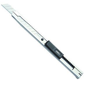 Dao trổ Deli 1 lưỡi nhỏ vỏ nhựa