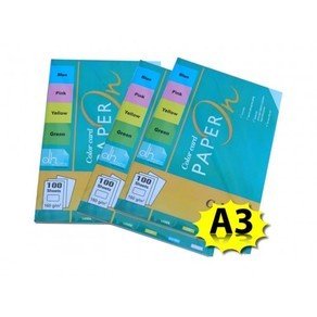 Bìa A3 ngoại One màu xanh Blue