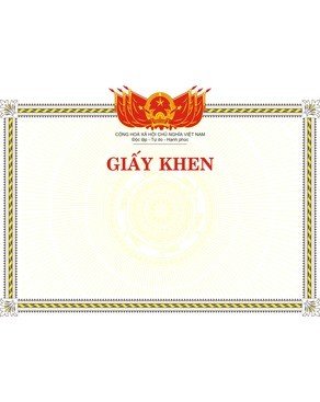 Giấy khen