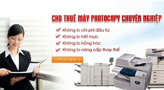 Cho thuê máy photocopy