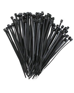 Dây thít (rút) nhựa 200mm màu đen