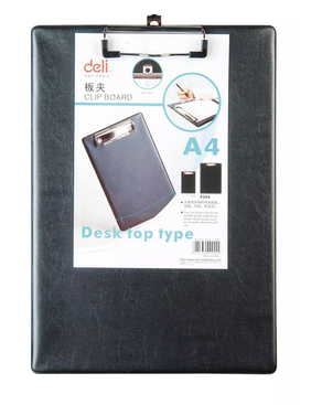 Trình ký A4 1 mặt da Deli