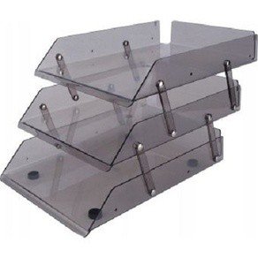 Khay hồ sơ 3 tầng mica