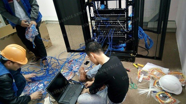 Thi công, lắp đặt hệ thống mạng LAN, WIFI