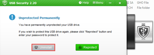 dat mat khau cho usb 11