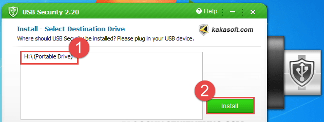 dat mat khau cho usb 2