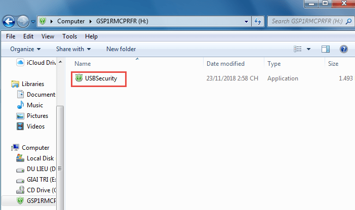 dat mat khau cho usb 7