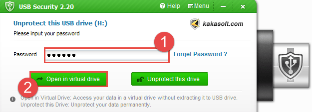 dat mat khau cho usb 8