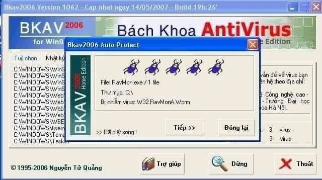 ám ảnh virus