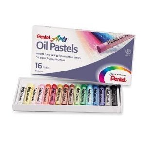Bút sáp 16 màu pentel