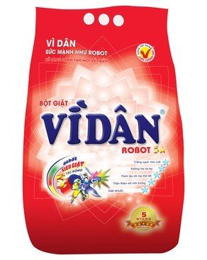 Bột giặt Vì Dân Robot