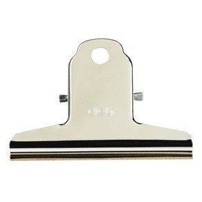 Kẹp sắt 76mm Deli trắng